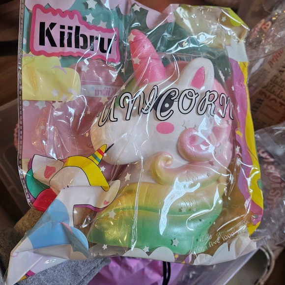 Kiibru Other - Kiibru Squishies Shimmer Unicorn Squishy Jumbo Soft Slow Rising Scented Toy New